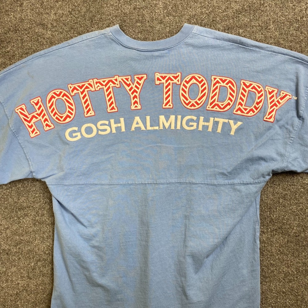 Ole Miss Rebels Shirt Women's XS  Hotty Toddy Gosh Almighty Spirit Jersey*